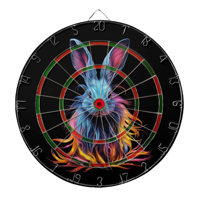 Awesome Rabbit Regulation  Dartboard (Front)