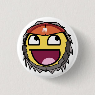 awesome Raiden 3 Cm Round Badge