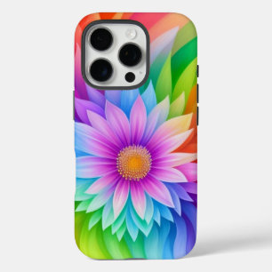 Awesome Rainbow Flower  iPhone 16 Pro Case