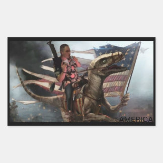 AWESOME RECTANGULAR STICKER