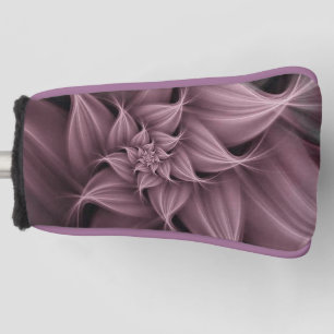 Awesome Rose lower Fractal  Golf Head Cover