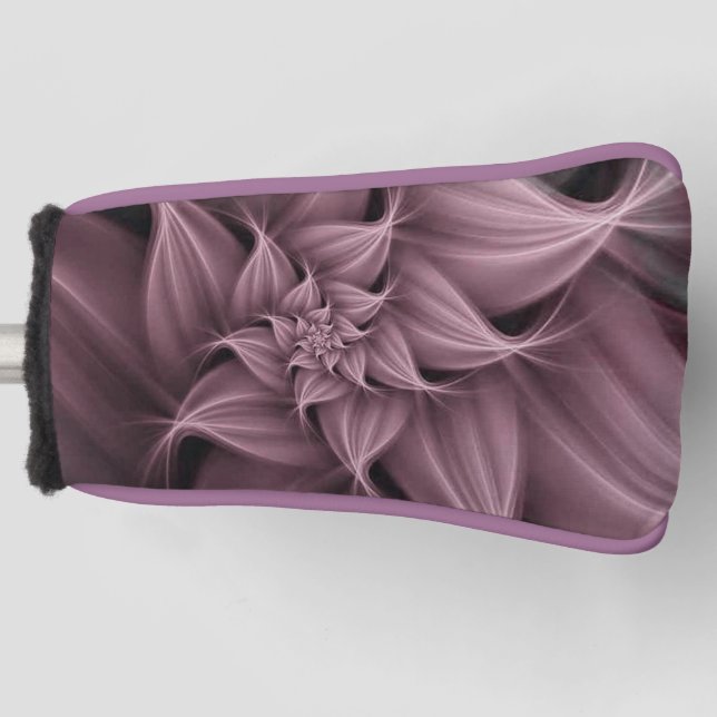 Awesome Rose lower Fractal  Golf Head Cover (Front)
