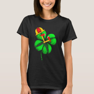 Awesome Saint Patrick S Day Firefighter Shamrock H T-Shirt