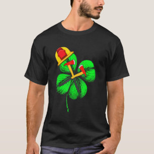 Awesome Saint Patrick S Day Firefighter Shamrock H T-Shirt