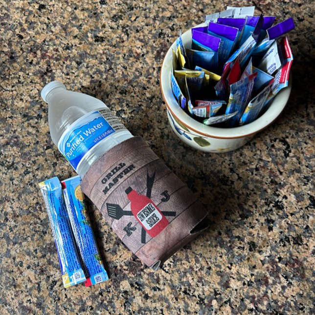 Awesome Sauce Barn Wood Personalised Can Cooler (Creator Uploaded)