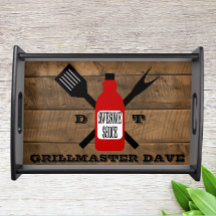 Awesome Sauce Barn Wood Personalised Grill