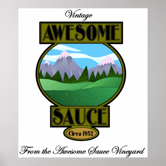 Awesome Sauce poster (Front)