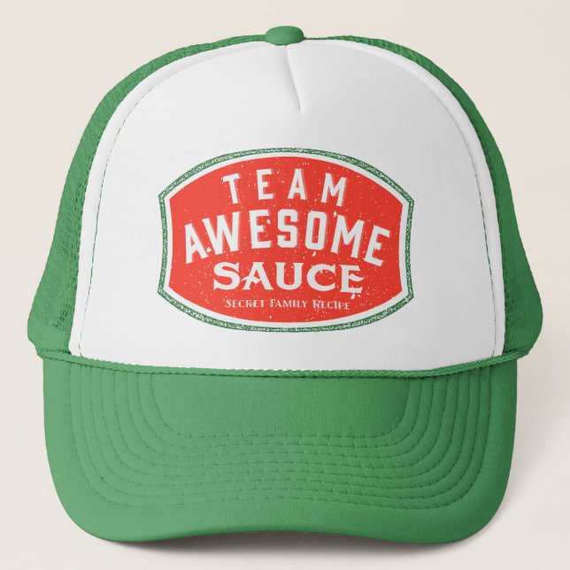 Awesome Sauce Trucker Hat (Front)