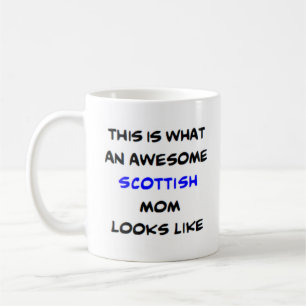 awesome scottish mum coffee mug