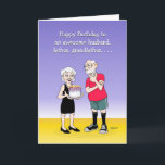Awesome Senior Birthday Greeting Card<br><div class="desc">Funny Senior Male Birthday Greeting Card</div>
