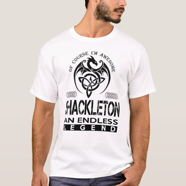 Awesome SHACKLETON An Endless Legend T-Shirt (Front)