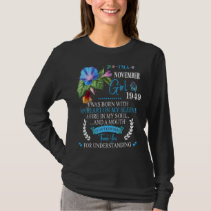 Awesome Since 1949 73rd Birthday I'm A November Gi T-Shirt