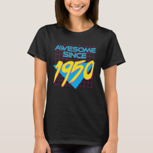 Awesome Since 1950 Cool 72 Years Old Graphic T-Shirt
