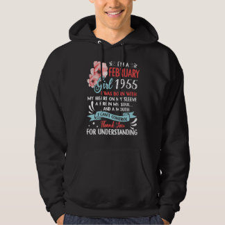 Awesome Since 1955 68th Birthday I'm a February Gi Hoodie