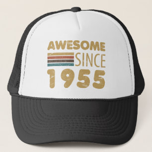 Awesome Since 1955 70th Birthday Trucker Hat