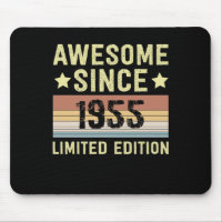 Awesome Since 1955 Retro 67 Years Old Birthday