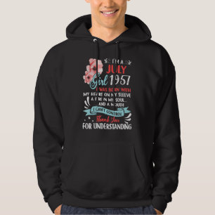 Awesome Since 1957 65th Birthday I'm A July Girl 1 Hoodie