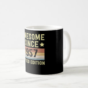 Awesome Since 1957 Retro 65 Years Old Birthday Coffee Mug
