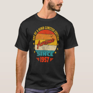 Awesome Since 1957 Vintage 65th Birthday T-Shirt
