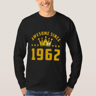 Awesome Since 1962 Birthday T-Shirt