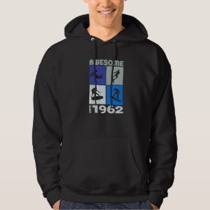 Awesome since 1962 Wakeboard lifestyle Hoodie