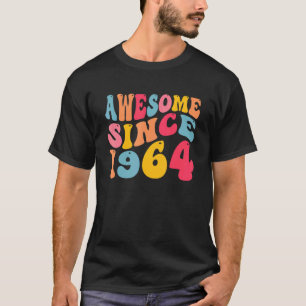 Awesome Since 1964 58 Years Old Retro Vintage 58th T-Shirt