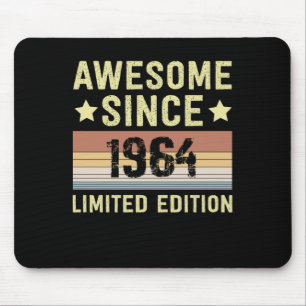 Awesome Since 1964 Birthday Mouse Mat