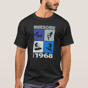 Awesome since 1968 Wakeboard lifestyle 1 T-Shirt
