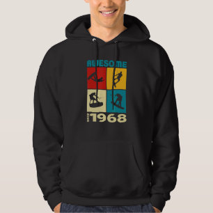 Awesome since 1968 Wakeboard lifestyle Hoodie