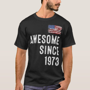 awesome since 1974, 49th birthday T-Shirt