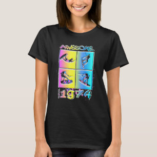 Awesome since 1974 Wakeboard lifestyle 2 T-Shirt
