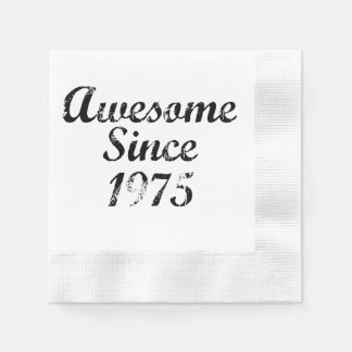 Awesome Since 1975 Napkin