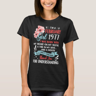 Awesome Since 1977 46th Birthday I'm a February Gi T-Shirt