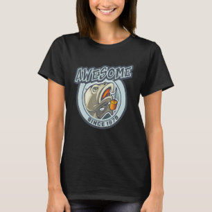Awesome Since 1978 Angel Fishing Birthday T-Shirt