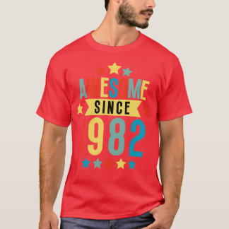 Awesome Since 1982 10 T-Shirt