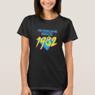 Awesome Since 1982 Cool 40 Years Old Graphic T-Shirt