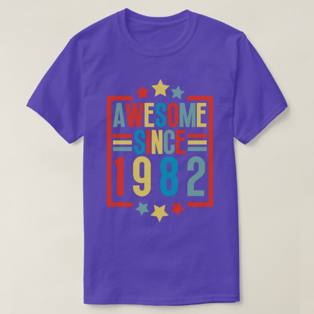 Awesome Since 1983 T-Shirt (Design Front)