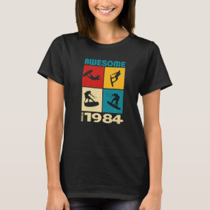 Awesome since 1984 Wakeboard lifestyle 1 T-Shirt