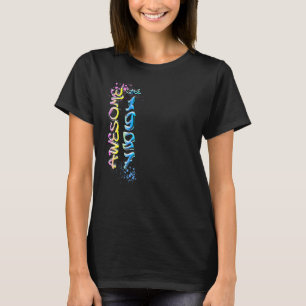 Awesome since 1987 graffiti motif T-Shirt