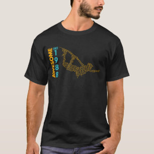 Awesome Since 1988 Wakeboard Lifestyle T-Shirt