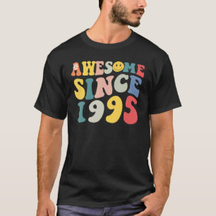 Awesome Since 1995 28 Years Old 28th Birthday Groo T-Shirt
