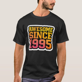 AWESOME SINCE 1995 – Retro Gradient T-Shirt