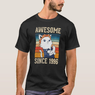 Awesome Since 1996 Vintage Women Birthday 27 Years T-Shirt