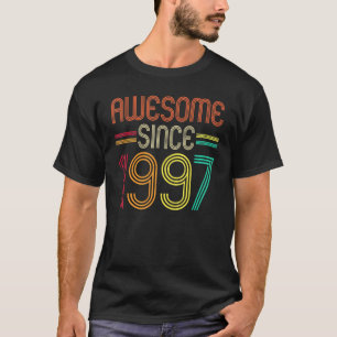 Awesome Since 1997 26th Birthday Vintage Retro T-Shirt