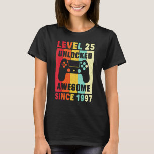 Awesome Since 1997 Vintage Controller Girls Boys T-Shirt