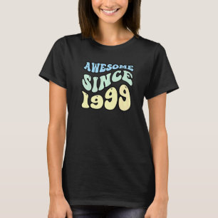 Awesome Since 1999 Vintage Retro Birthday T-Shirt