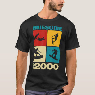 Awesome since 2000 wakeboard lifestyle 1 T-Shirt