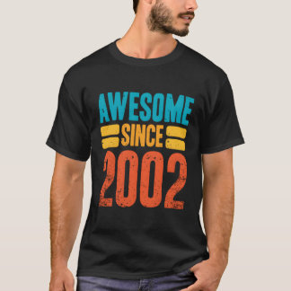 Awesome Since 2002 19Th For 18 T-Shirt