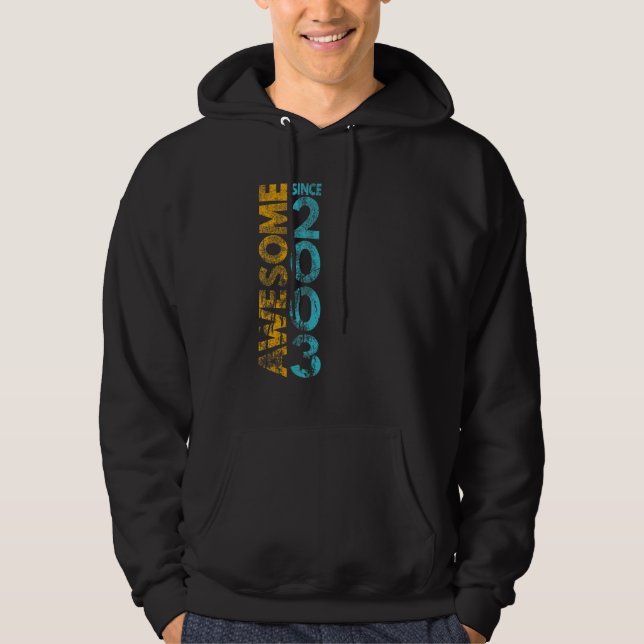 Awesome Since 2003 Hoodie (Front)