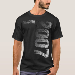 Awesome since 2007 15th Birthday Born 2007 T-Shirt